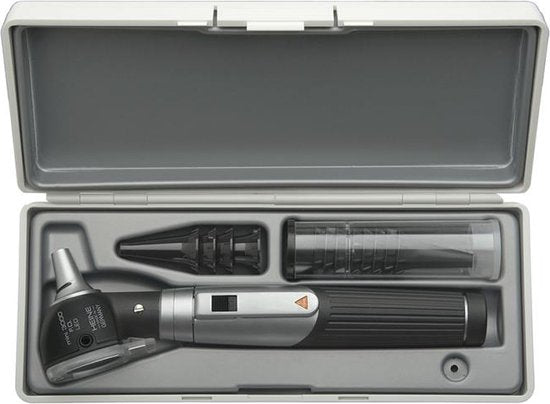 Heine Mini3000 2.5V LED Fiber Optik Otoskop Set inkl. Batterien Schön & Gesund