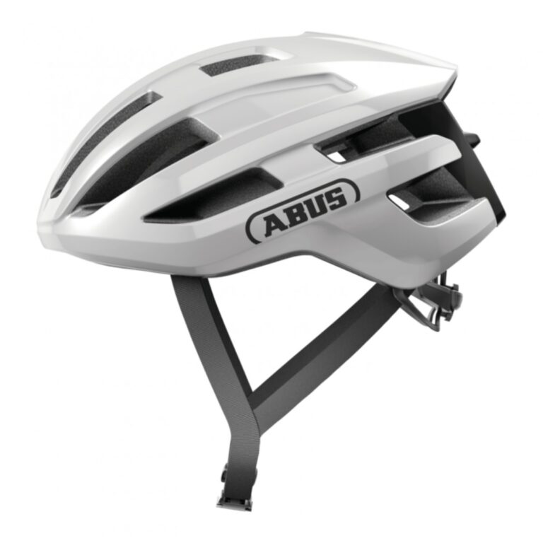 Helm Abus Powerdome Weiß glänzend