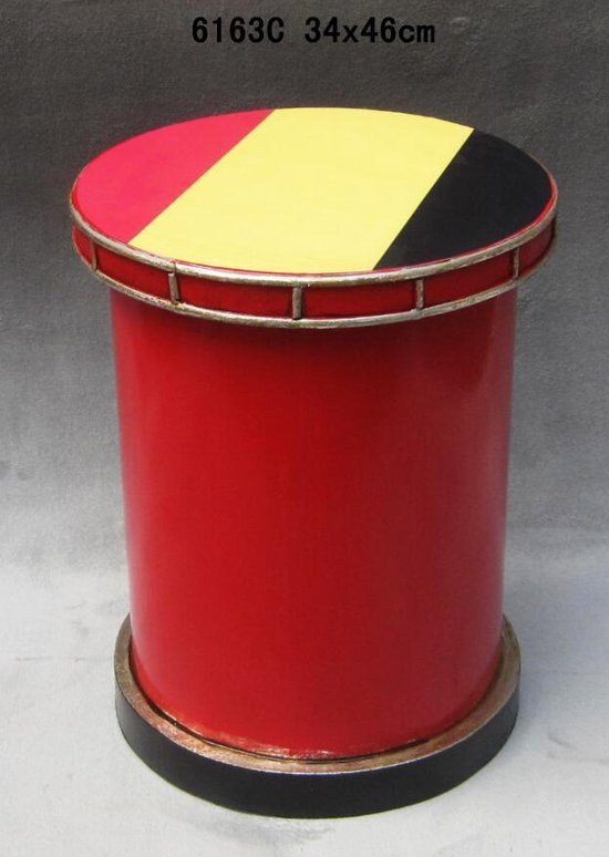 Hocker Pouf Version Belgien Red Devils Wohnen & Kochen