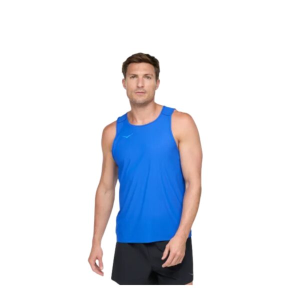 Hoka Airolite ärmelloses T-Shirt Blau