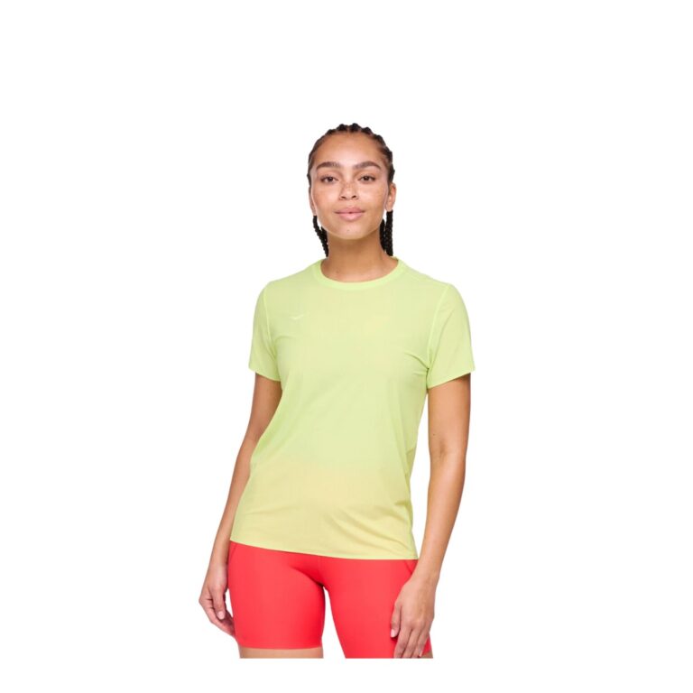 Hoka Airolite Gelbgrün Damen T-Shirt