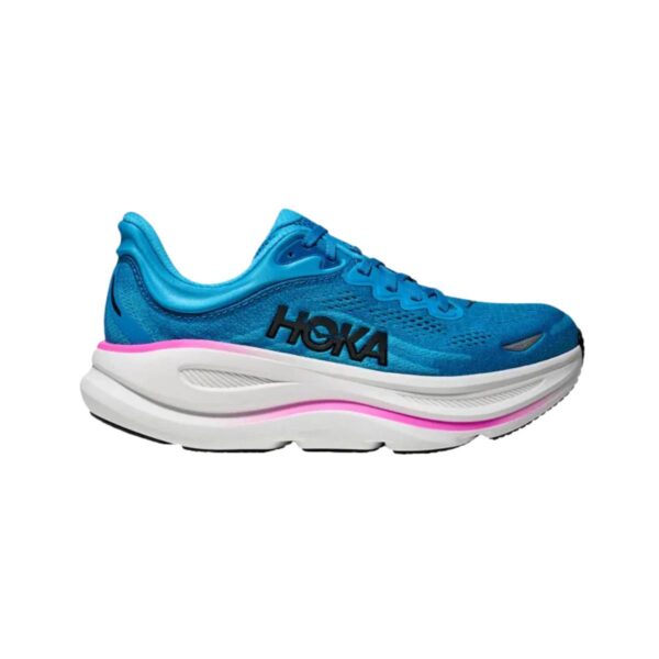 Hoka Bondi 9 Schuhe Blau Weiß AW25 Damen