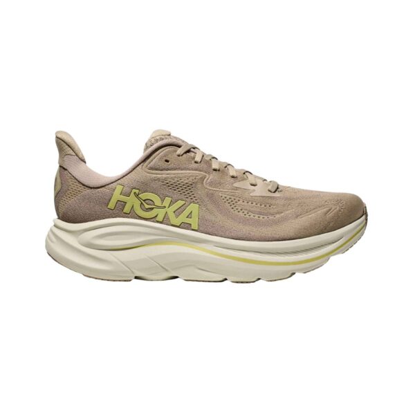 Hoka Clifton 10 Schuhe Beige Gelb AW25
