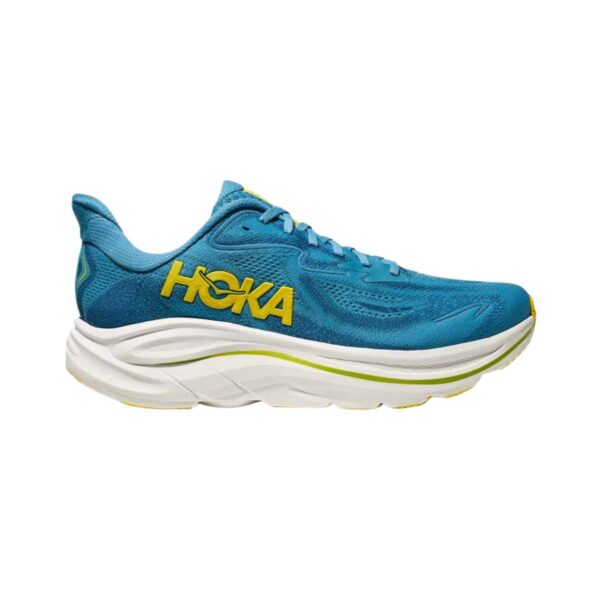 Hoka Clifton 10 Schuhe Blau Gelb AW25