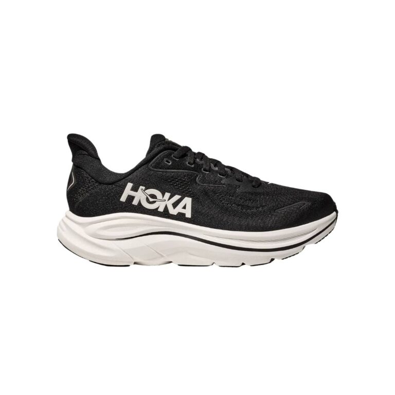 Hoka Clifton 10 Schuhe Schwarz Weiß SS25