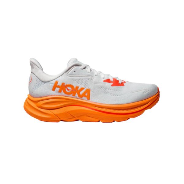 Hoka Clifton 10 Schuhe Weiß Orange SS25