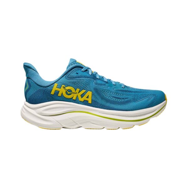 Hoka Clifton 10 Wide Blau Gelb AW25 Schuhe