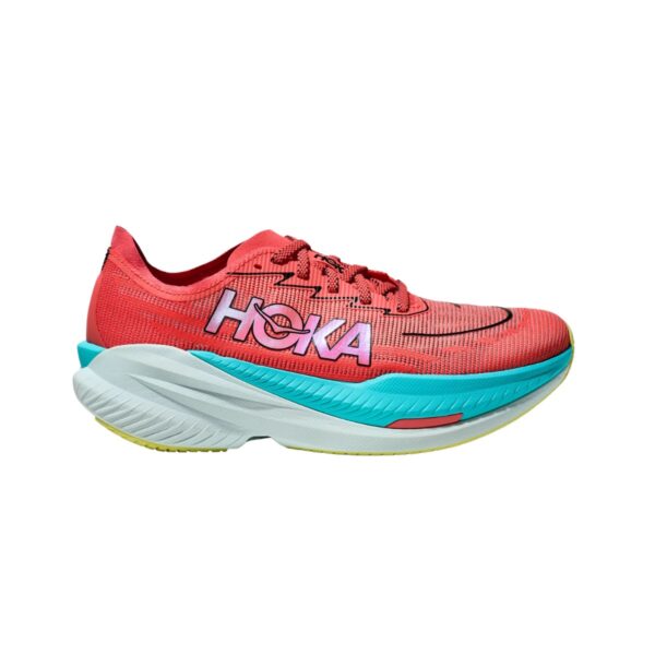 Hoka Mach X 2 Schuhe Rot Blau SS25