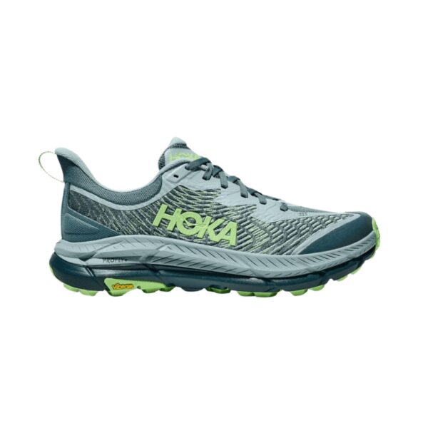 Hoka Mafate Speed 4 Schuhe Blau Grün SS25