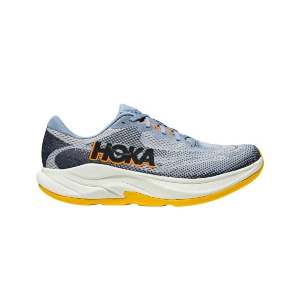Hoka Rincon 4 Schuhe Grau Gelb SS25