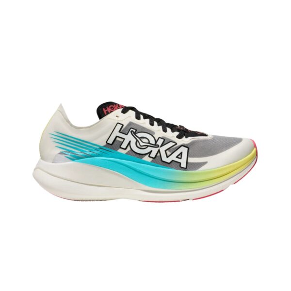 Hoka Rocket X 2 Schuhe Weiß Blau Unisex