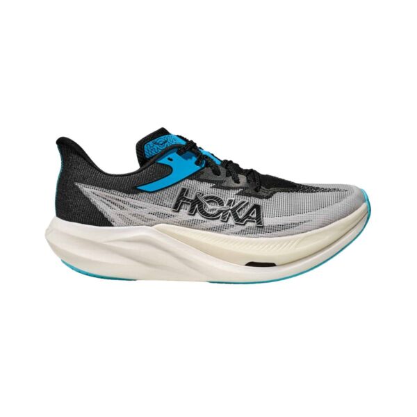 Hoka Rocket X 3 Schuhe Grau Schwarz AW25 Unisex