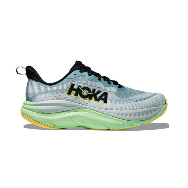 Hoka Skyflow Schuhe Blau Grün SS25