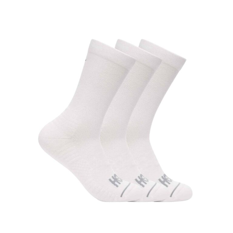 Hoka Socken Dreierpack Weiß Unisex