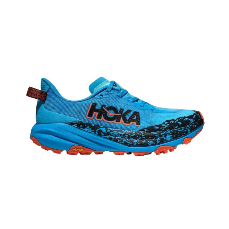 Hoka Speedgoat 6 Schuhe Blau Orange AW25 Damen