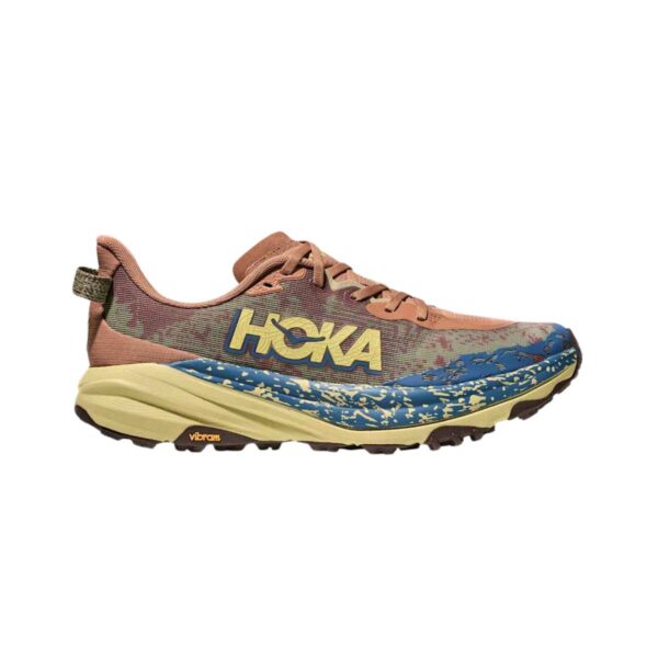 Hoka Speedgoat 6 Schuhe Braun Blau AW25