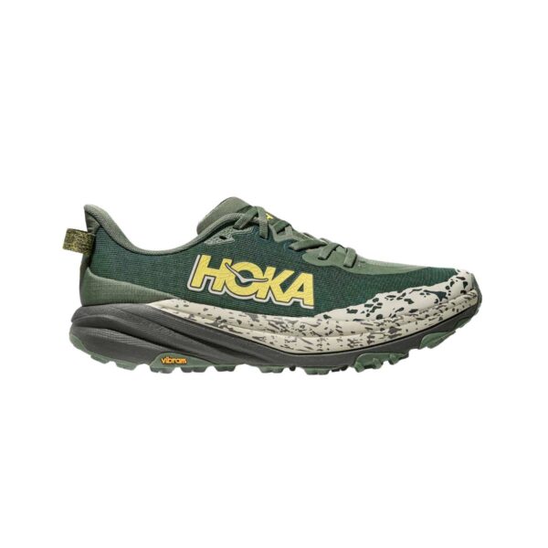 Hoka Speedgoat 6 Schuhe Grün Grau AW25