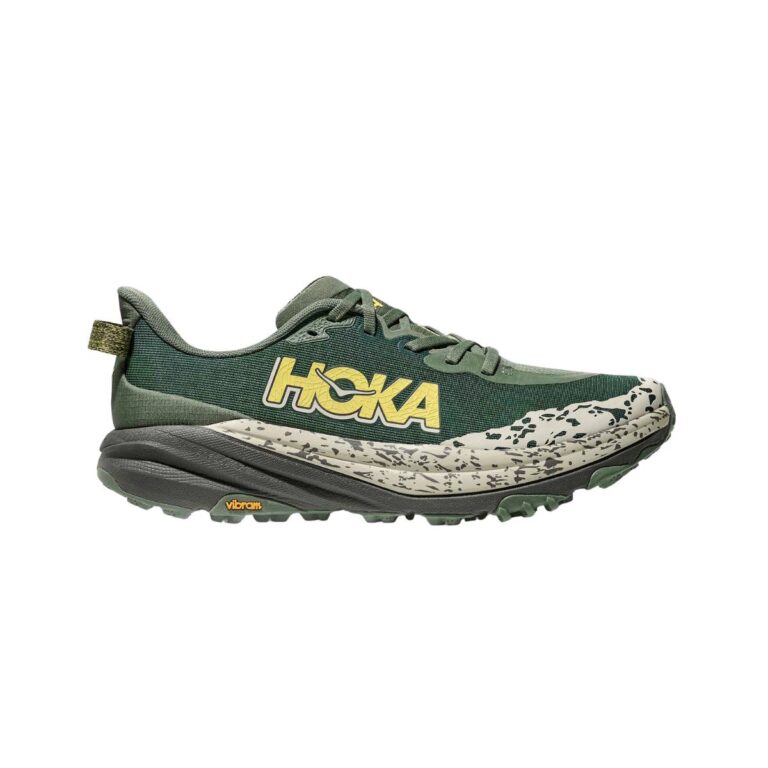 Hoka Speedgoat 6 Schuhe Grün Grau AW25