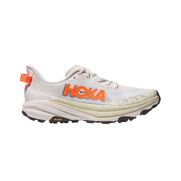 Hoka Speedgoat 6 Weiß Orange AW25 Schuhe