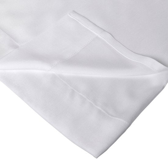 Home by TEMPUR® Topper Spannbetttuch - Weiß - 90 x 200 x 9 cm - Seidig weiches Bambus - Spannbetttuch bügelfrei - trocknergeeignet Wohnen & Kochen