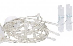 Home comfort Cord mit Leuchtstiften - 16 LED-Stifte - Transparent - Kunststoff - 240 cm Wohnen & Kochen