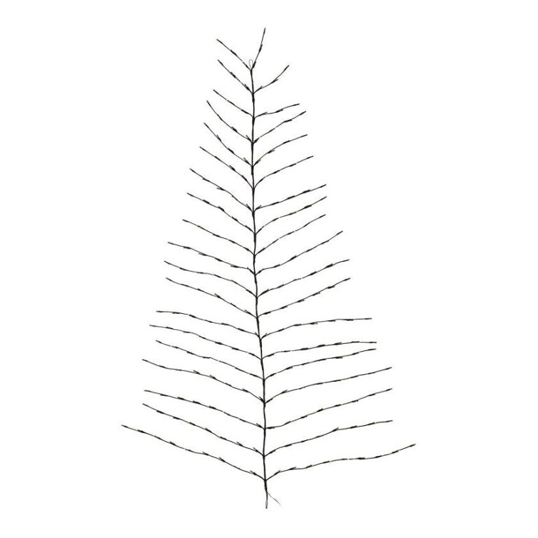 Home & Styling Lichterkette mit Timer - 130x200cm - Warmweiß Vertaald