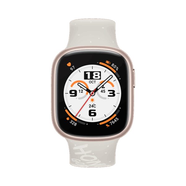 HONOR Watch 4 BT 32MB+4GB Gold Silicone Strap 荣耀手表