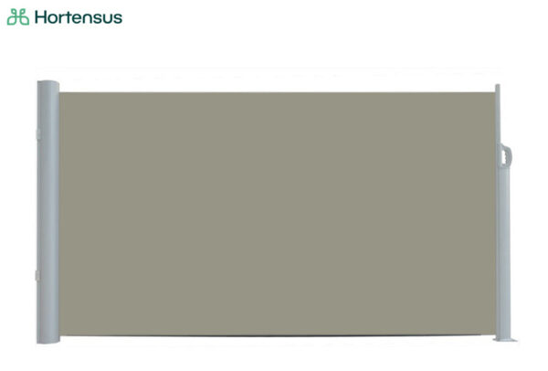 Hortensus - Versenkbarer Windschutz in Anthrazit oder Beige von Hortensus - 140 x 300 cm - Beige Haus & Garten