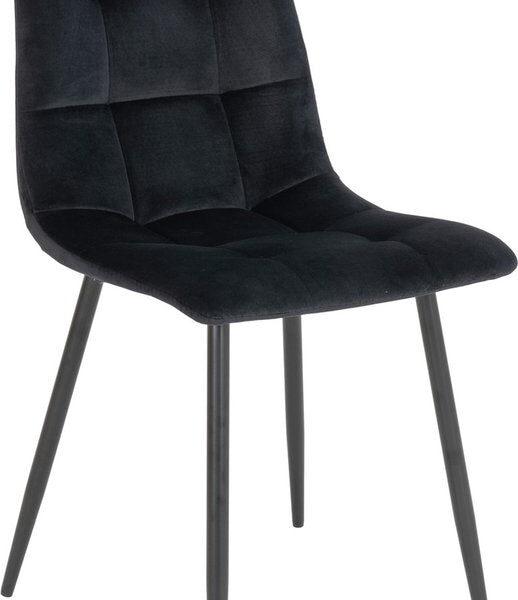 House Nordic Middelfart Esszimmerstuhl Samt Schwarz - 2er Set Wohnen & Kochen