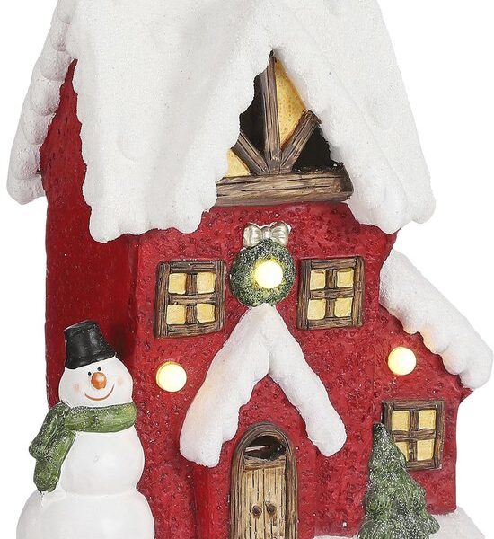 House of Seasons Weihnachtshaus mit Lichtern - L28