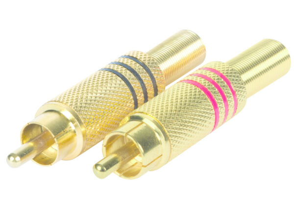 HQ-Power RCA-Stecker - 2 x männlich Elektronik
