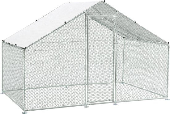 Hühnerstall - HLS25T - 300 x 200 x 200 cm Haus & Garten