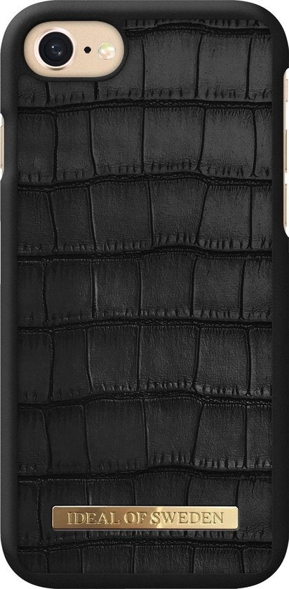 iDeal of Sweden Fashion Tasche Capri Schwarz Kroko iPhone 8/7/6/6S Elektronik