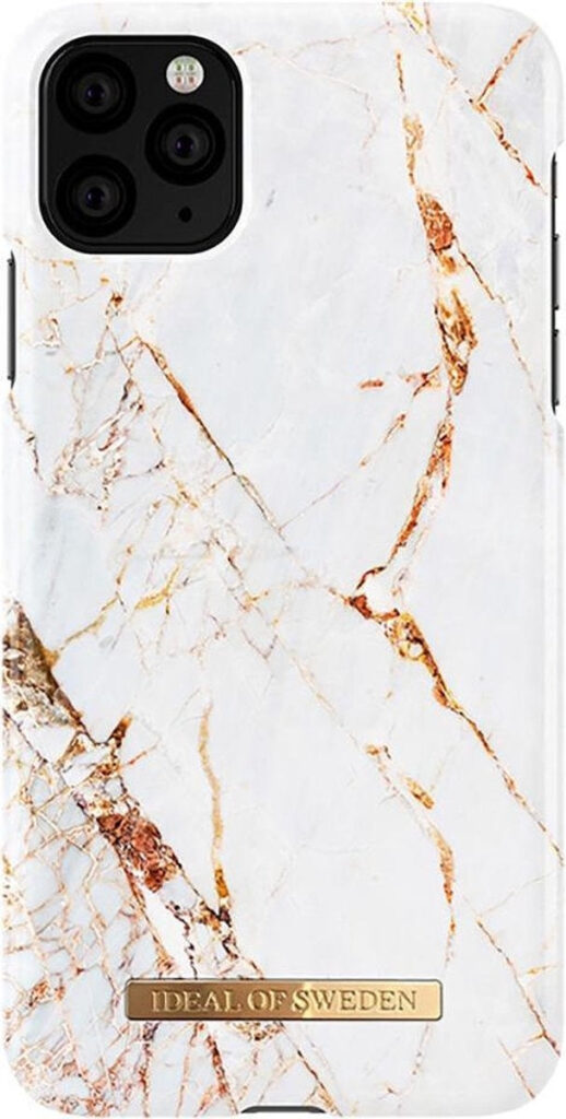 iDeal of Sweden iPhone 11 Pro Max Case - Carrara Gold - Kunststoff - Apple iPhone 11 Pro Max - Marmor - Rückwand Elektronik