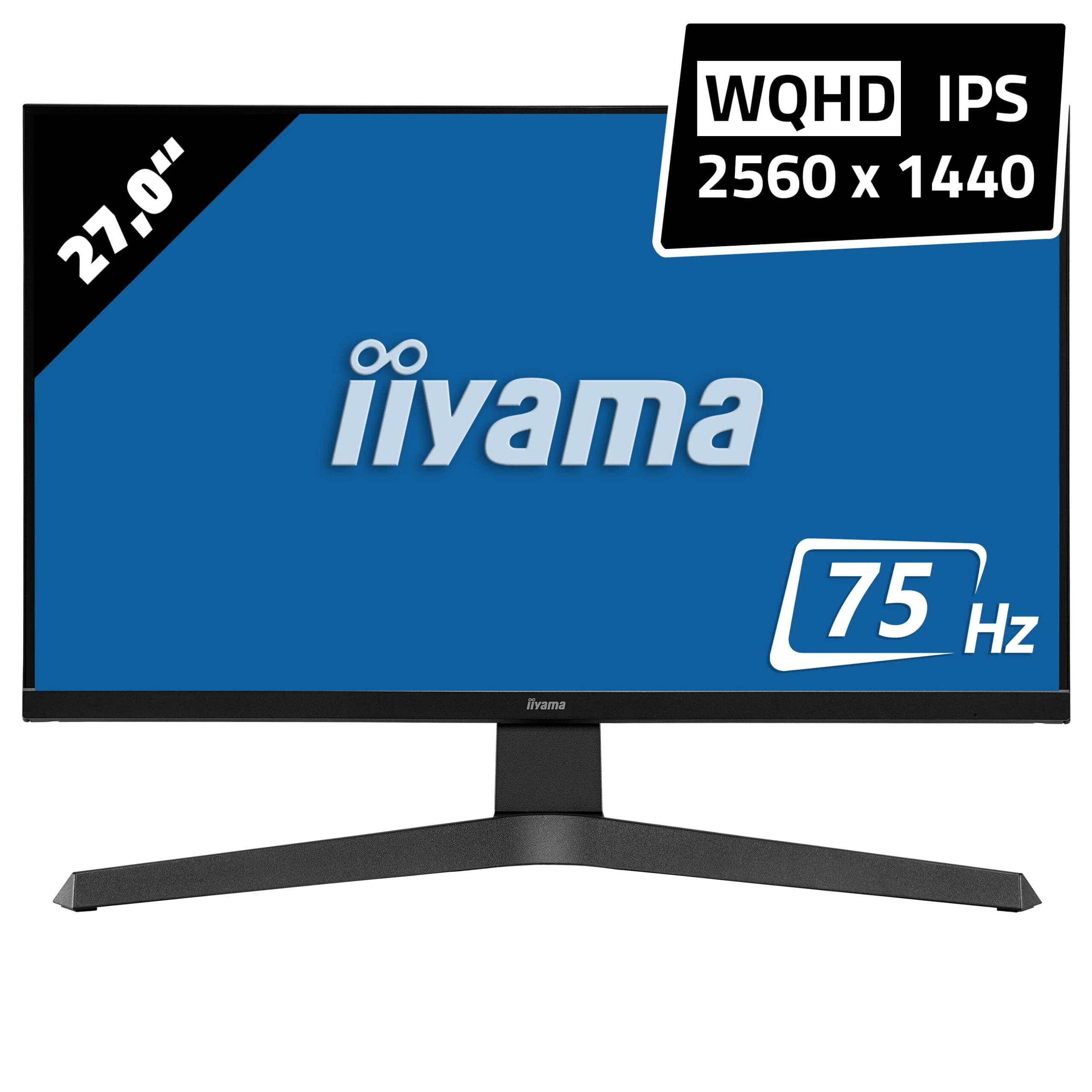 Iiyama Prolite XUB2796QSU-B1 - 2560 x 1440 - WQHDGut - AfB-refurbished Monitore Iiyama Prolite XUB2796QSU-B1 - 2560 x 1440 - WQHDGut - AfB-refurbished Monitore