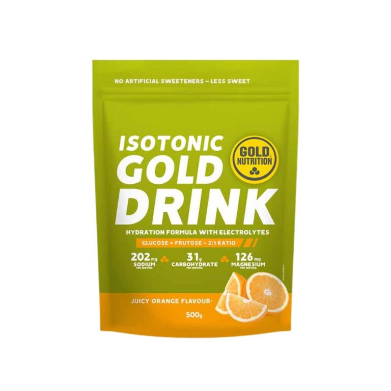 Isotonisches Getränk GoldNutrition Gold Drink Orange 500g Sporternährung