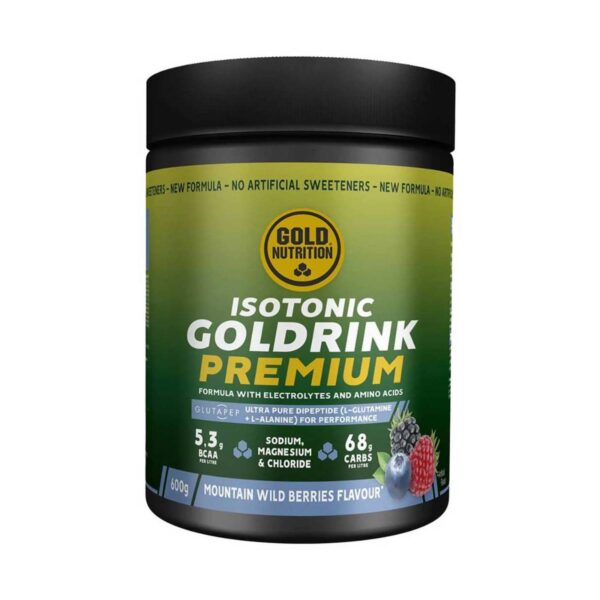 Isotonisches Getränk GoldNutrition Gold Drink Premium Waldfrüchte 600g Sporternährung