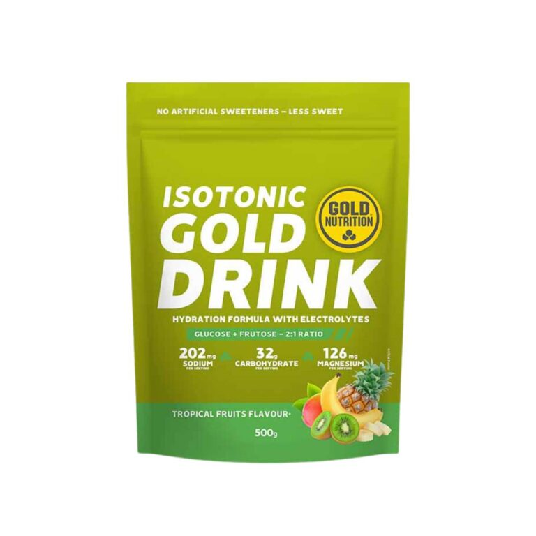 Isotonisches Getränk GoldNutrition Gold Drink Tropical 500g Sporternährung