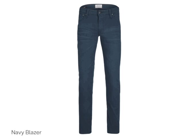 Jack & Jones JWHGLENN JJICON Studio-Hose - W29 L32 - Marineblazer Kleidung