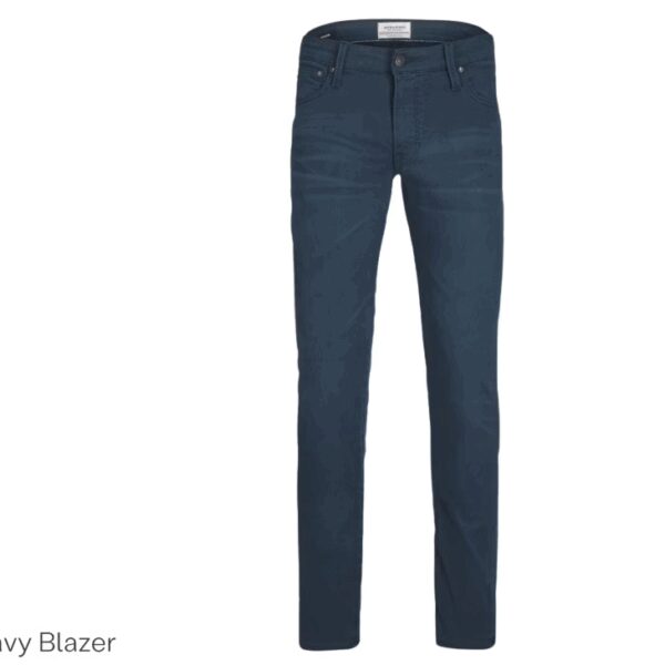 Jack & Jones JWHGLENN JJICON Studio-Hose - W29 L32 - Marineblazer Kleidung