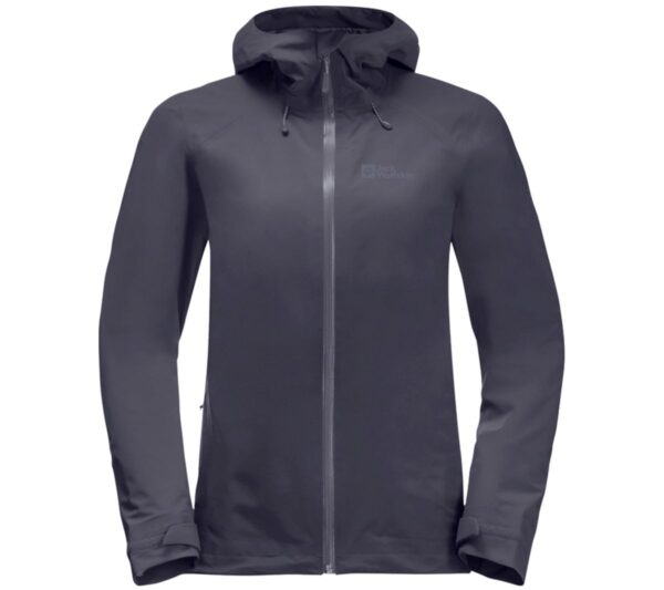 Jack Wolfskin Highest Peak Jacket W - Damen Regenjacke Wetterschutzjacke Grau 1115121-13888 Jacken & Pullover