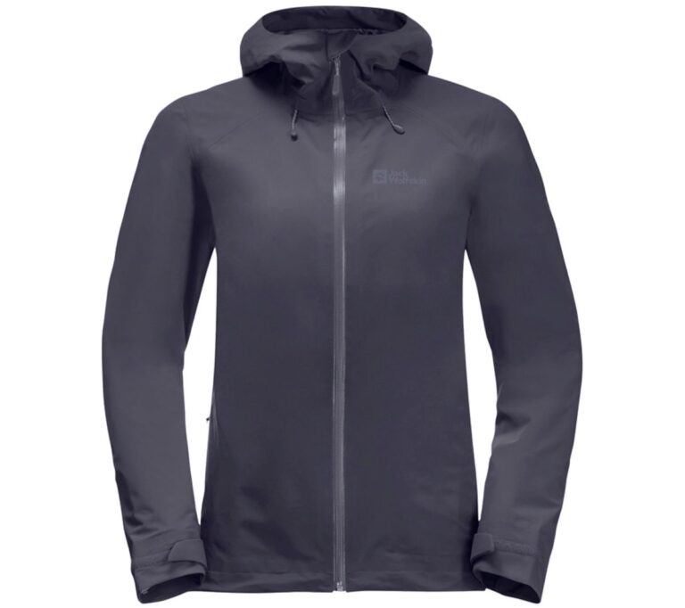 Jack Wolfskin Highest Peak Jacket W - Damen Regenjacke Wetterschutzjacke Grau 1115121-13888 Jacken & Pullover