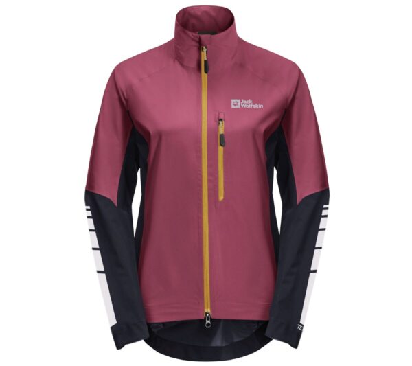 Jack Wolfskin Morobbia 2.5l Jkt W - Damen Fahrrad Regenjacke Jacke Rot 1115561-2198 Jacken & Pullover