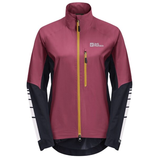 Jack Wolfskin Morobbia 2.5l Jkt W - Damen Fahrrad Regenjacke Jacke Rot 1115561-2198 Jacken & Pullover