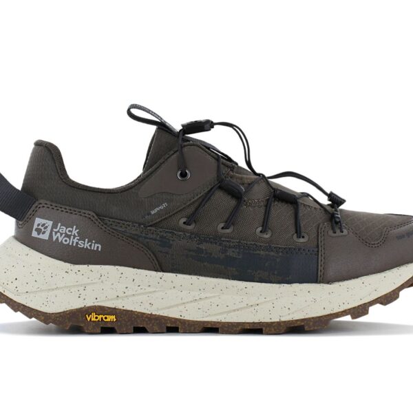 Jack Wolfskin Terraquest Low M - Herren Outdoor Wanderschuhe Braun 4056441-5203