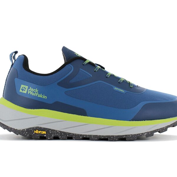 Jack Wolfskin Terrashelter Low M - Herren Wanderschuhe Softshell Blau 4053821-1274