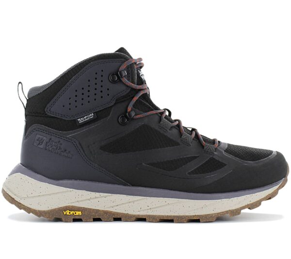 Jack Wolfskin Terraventure Texapore Mid M - Herren Wasserdichte Wanderschuhe Grau 4051521-6364