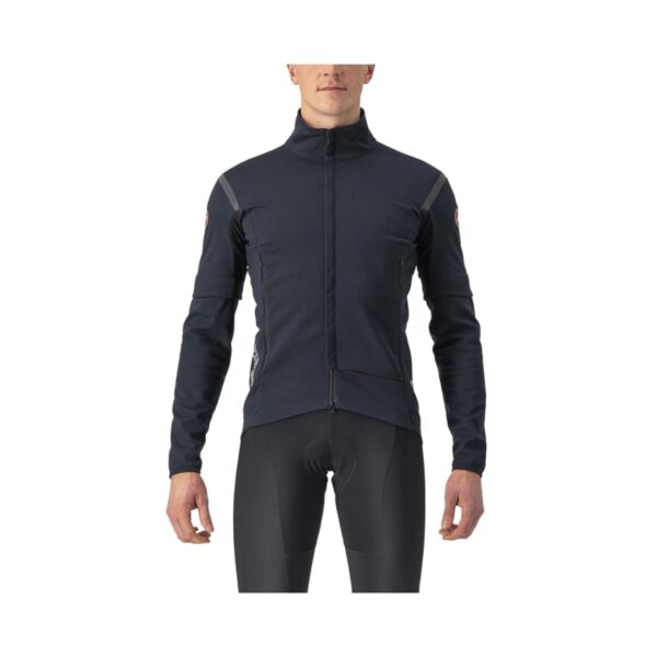 Jacke Castelli Perfetto Ros 2 umwandelbar Schwarz