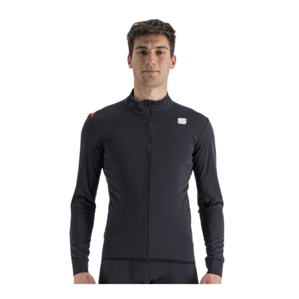 Jacke Sportful Fiandre Licht keine regen Schwarz