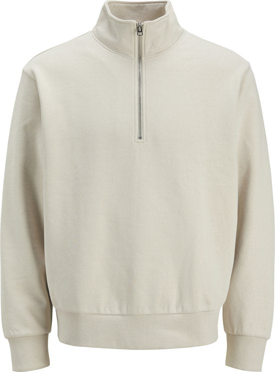 JACK&JONES - JJEURBAN EDGE SWEAT HALF ZIP STYDAW24 LN - Herren - Pullover Kleidung